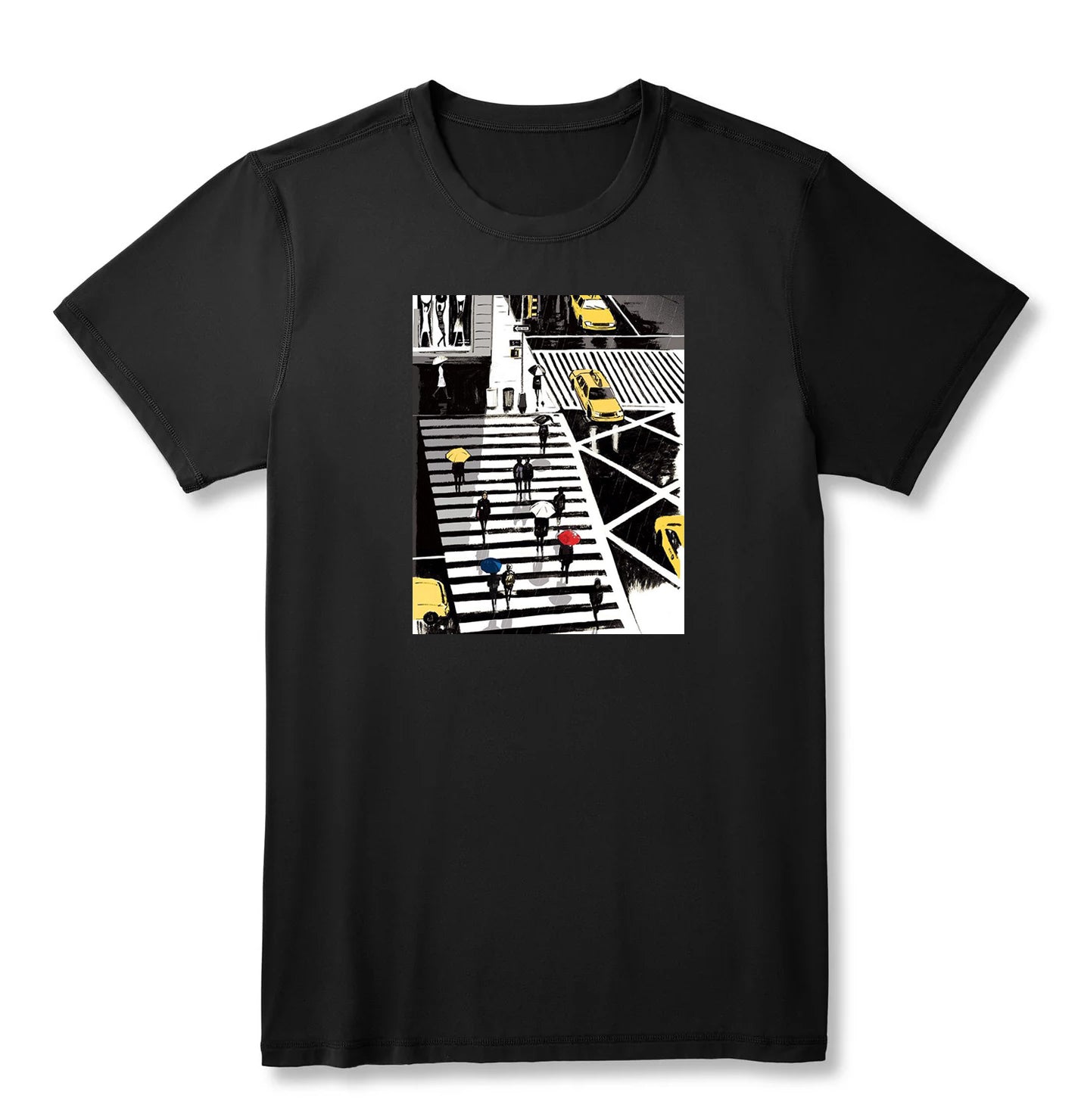 Round neck T-shirt - Intersection