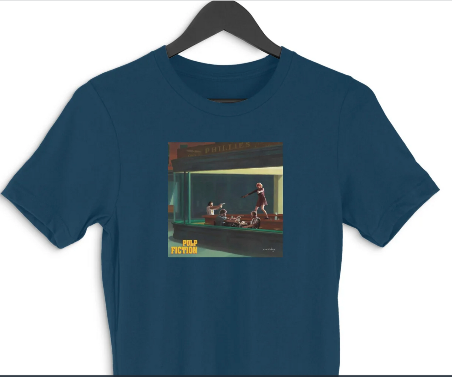 Round neck T-shirt - Art meets Cinema - Pulp Fiction