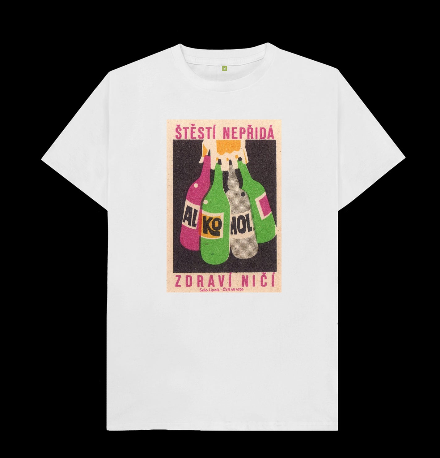 Round neck T-shirt - Alkohol