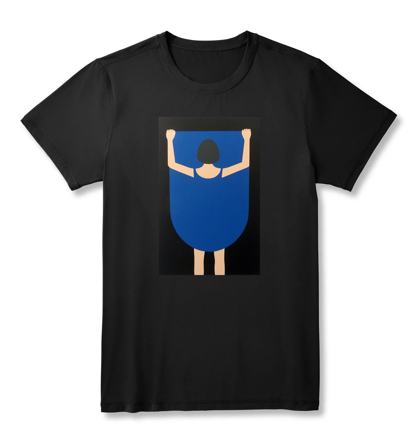Round neck T-shirt - Urban Pop Blue