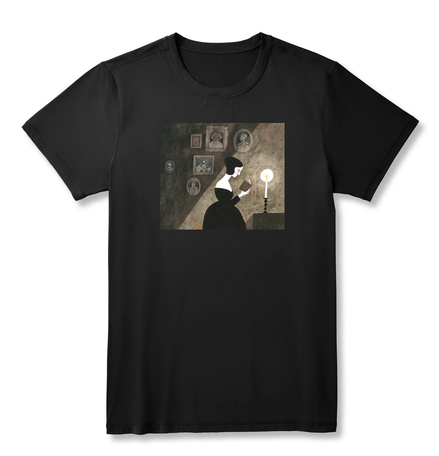 Round neck T-shirt - Gothic