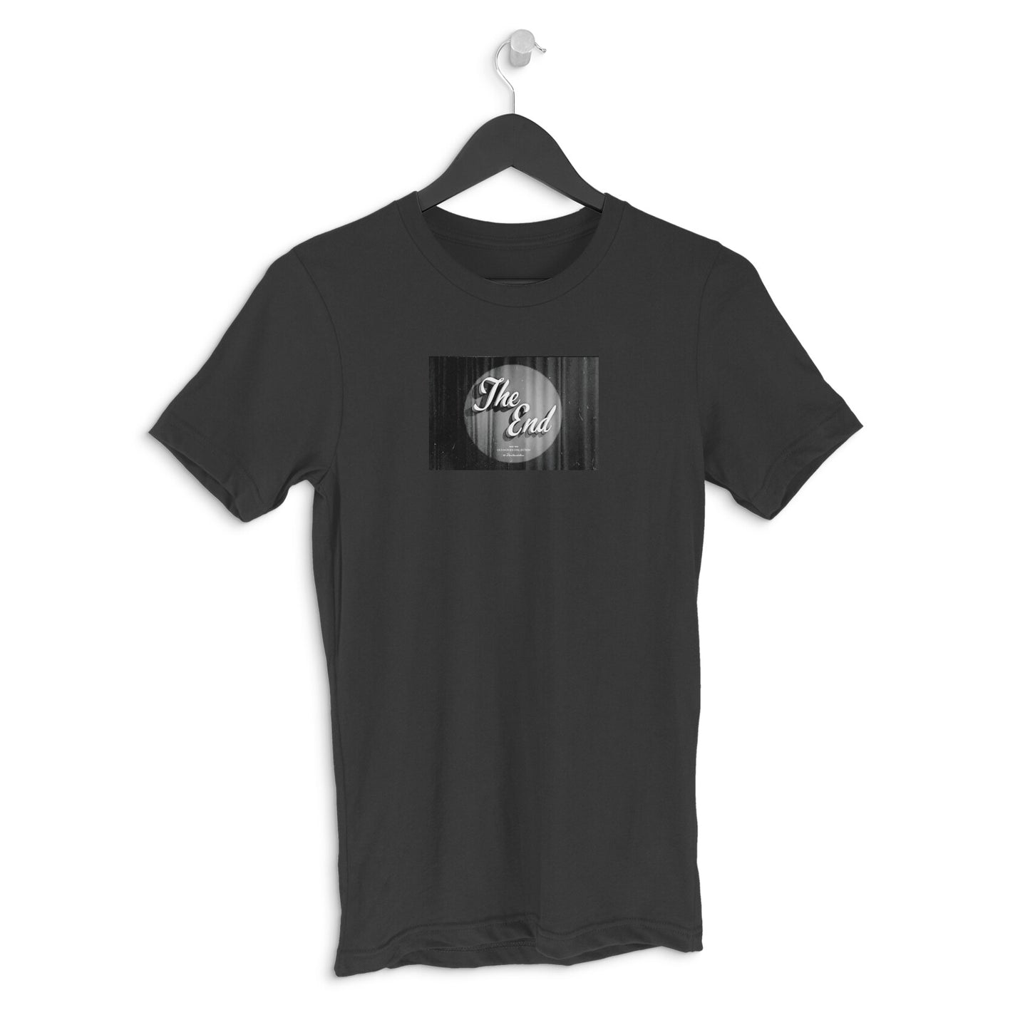 Round neck T-shirt - The End - Vintage Cinema