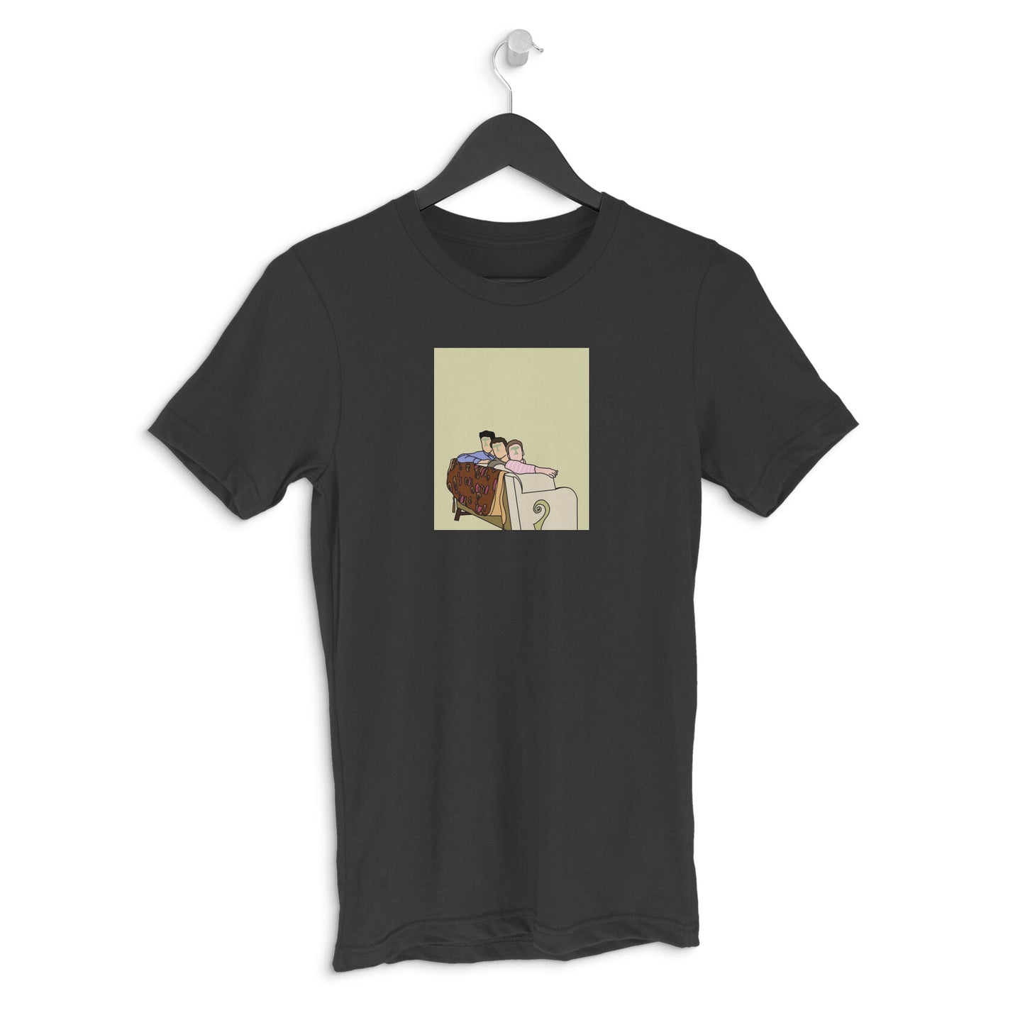 Round neck T-shirt - Ross : Joey : Chandler - Friends