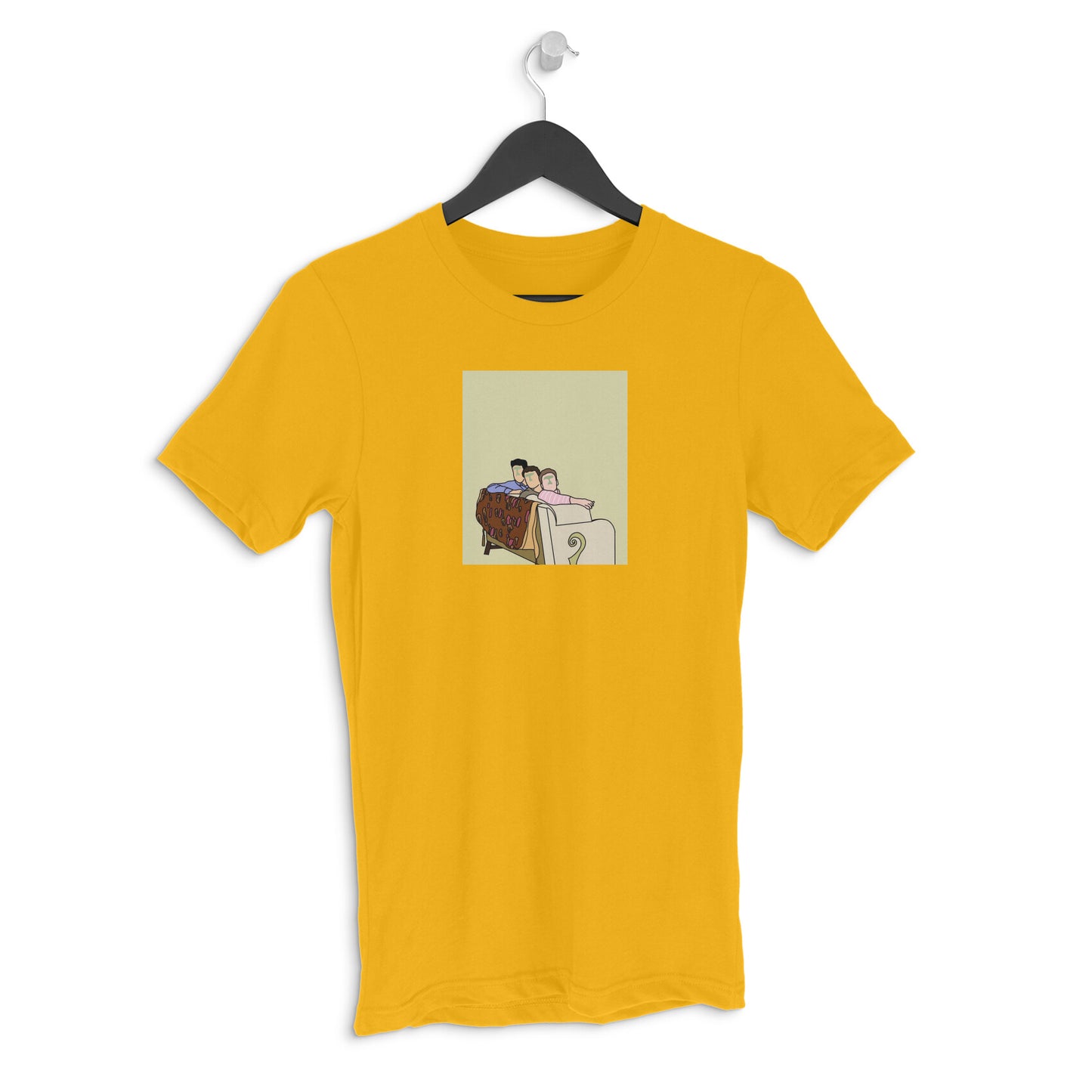 Round neck T-shirt - Ross : Joey : Chandler - Friends