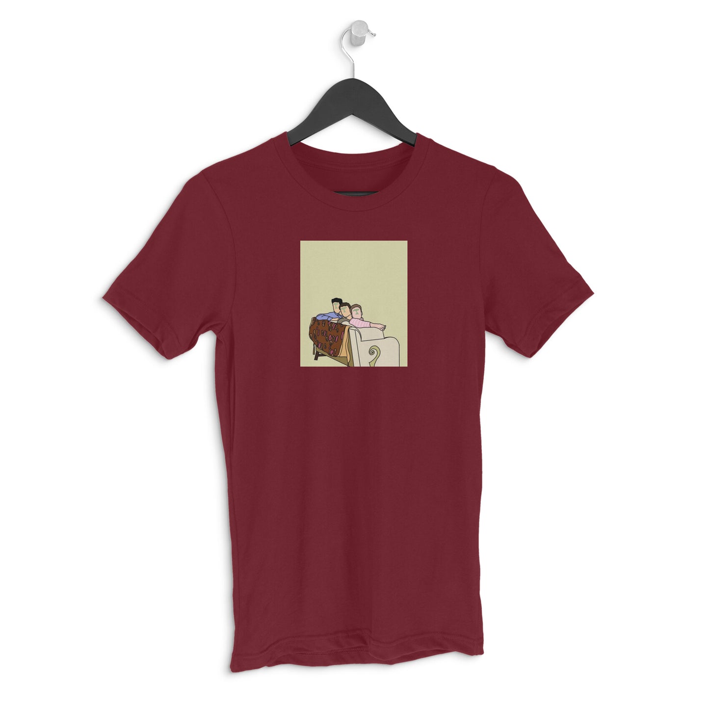 Round neck T-shirt - Ross : Joey : Chandler - Friends