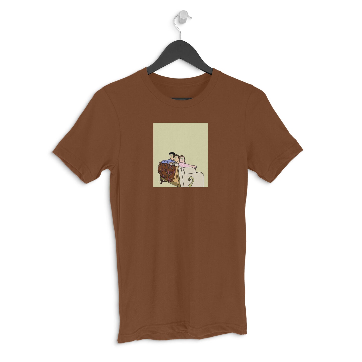 Round neck T-shirt - Ross : Joey : Chandler - Friends