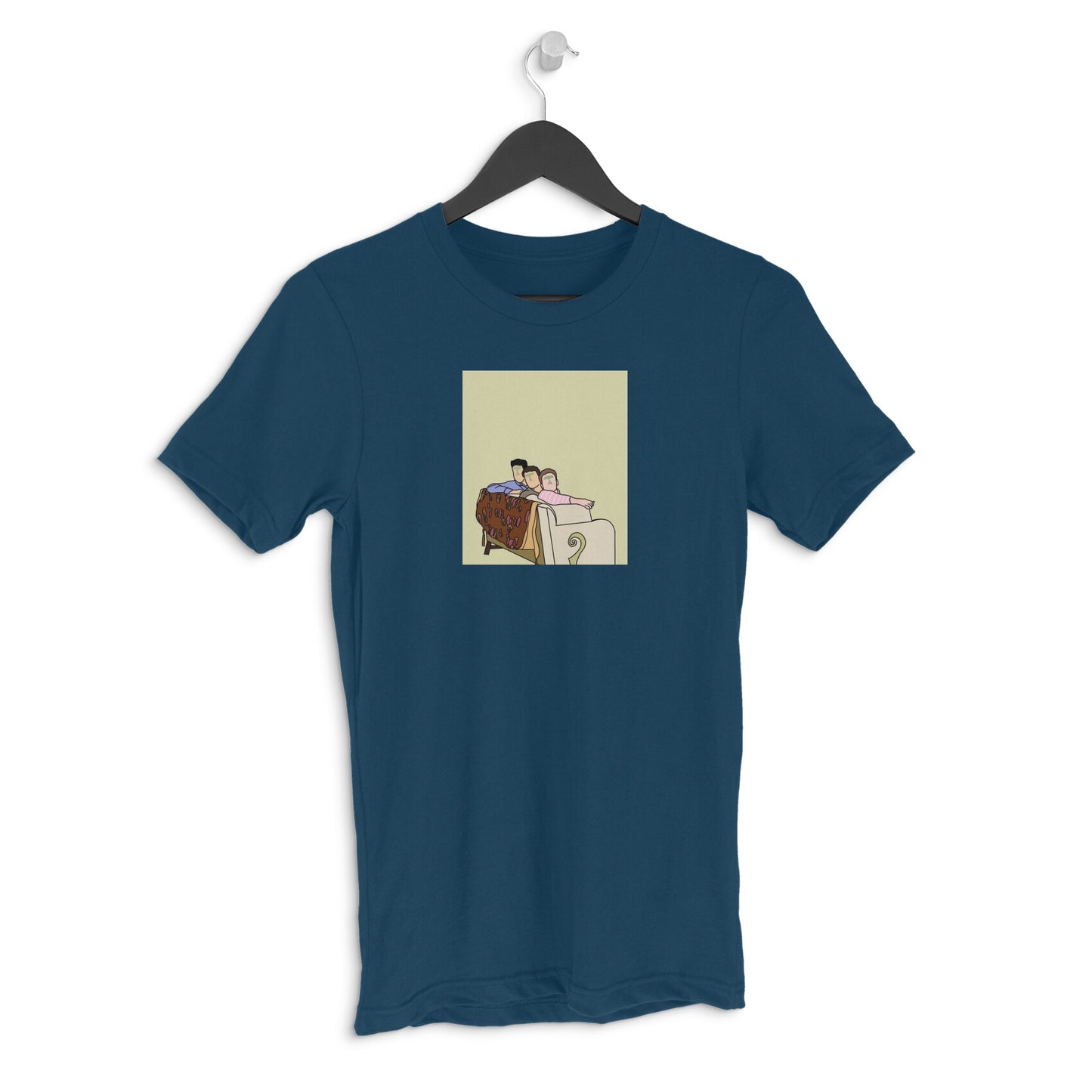 Round neck T-shirt - Ross : Joey : Chandler - Friends