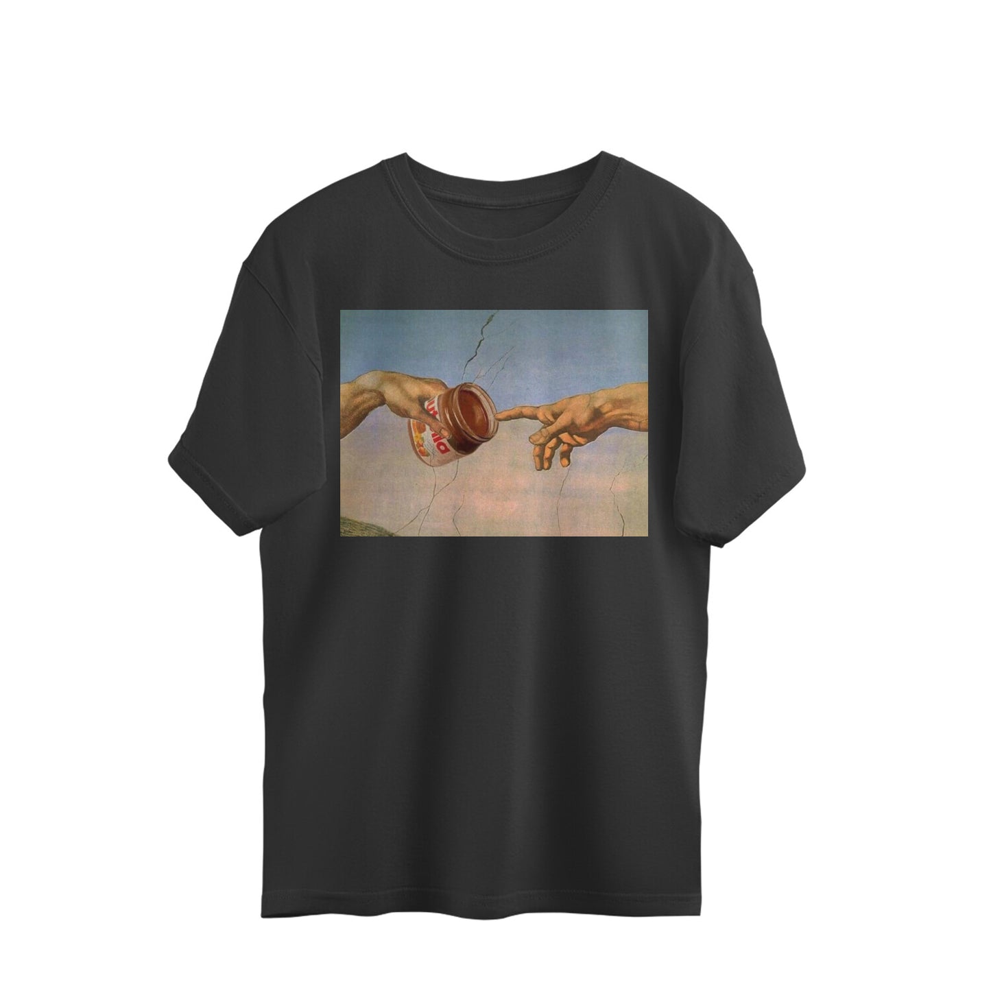 Oversized T-shirt - Creation of Adam