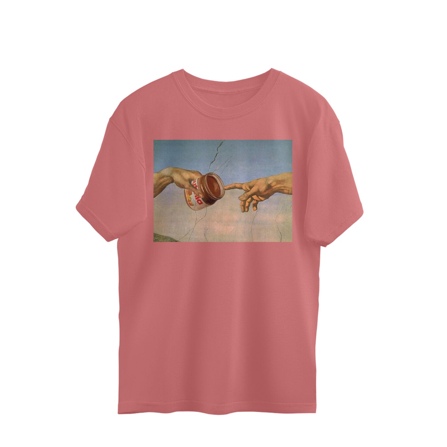 Oversized T-shirt - Creation of Adam