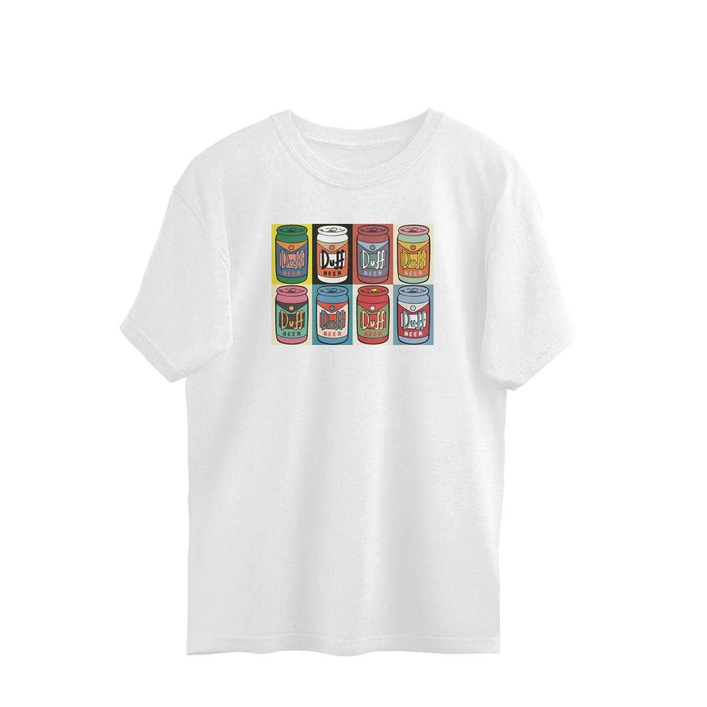 Oversized T-shirt - Simpsons feat. Andy Warhol