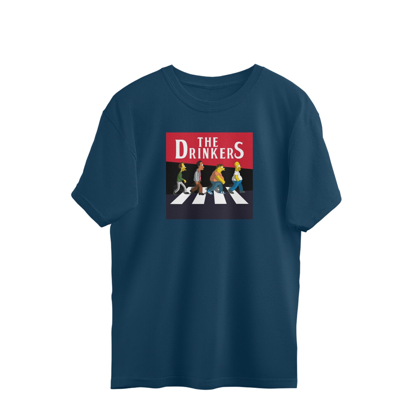 Oversized T-shirt - Simpsons - The Drinkers