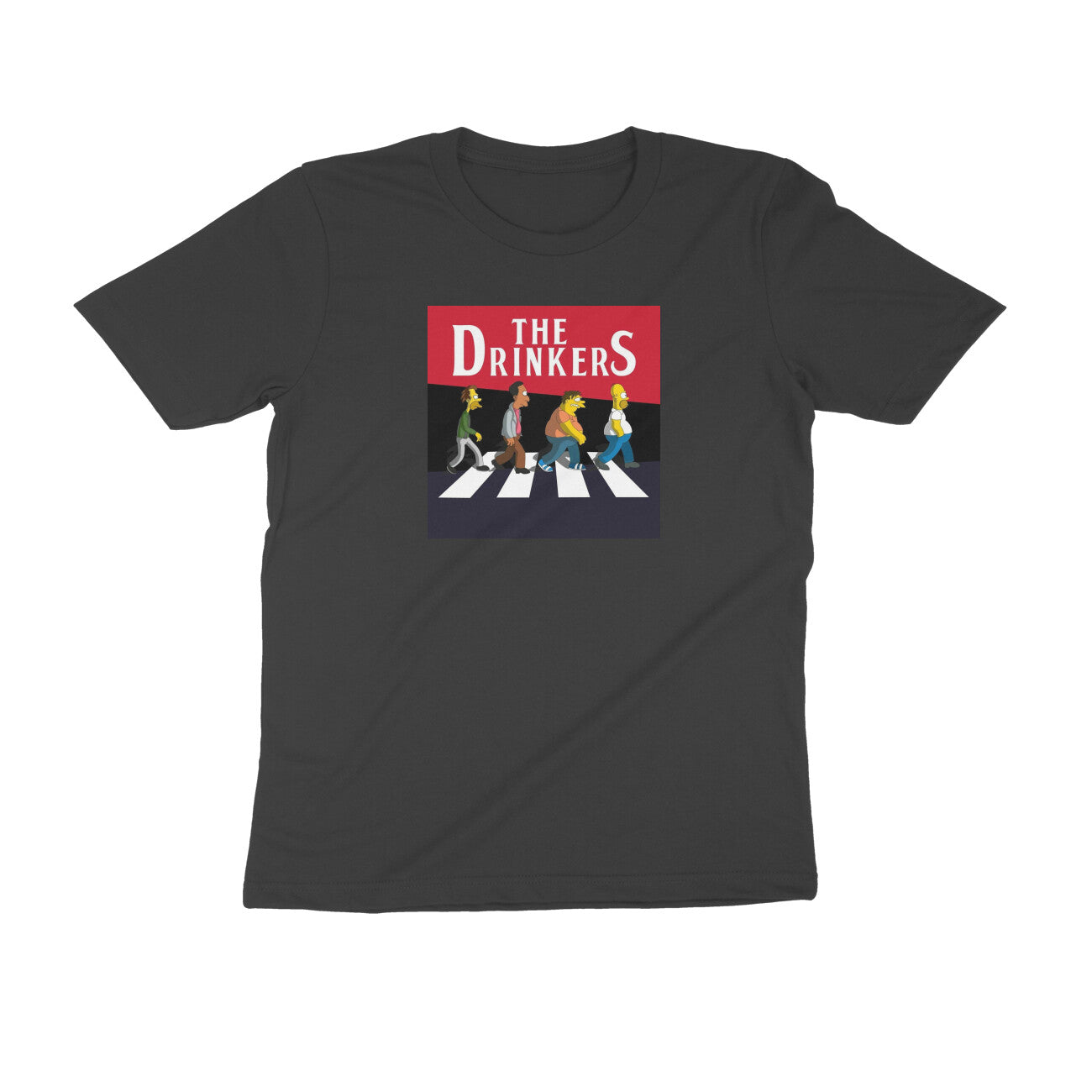 Round neck T-shirt - Simpsons - The Drinkers