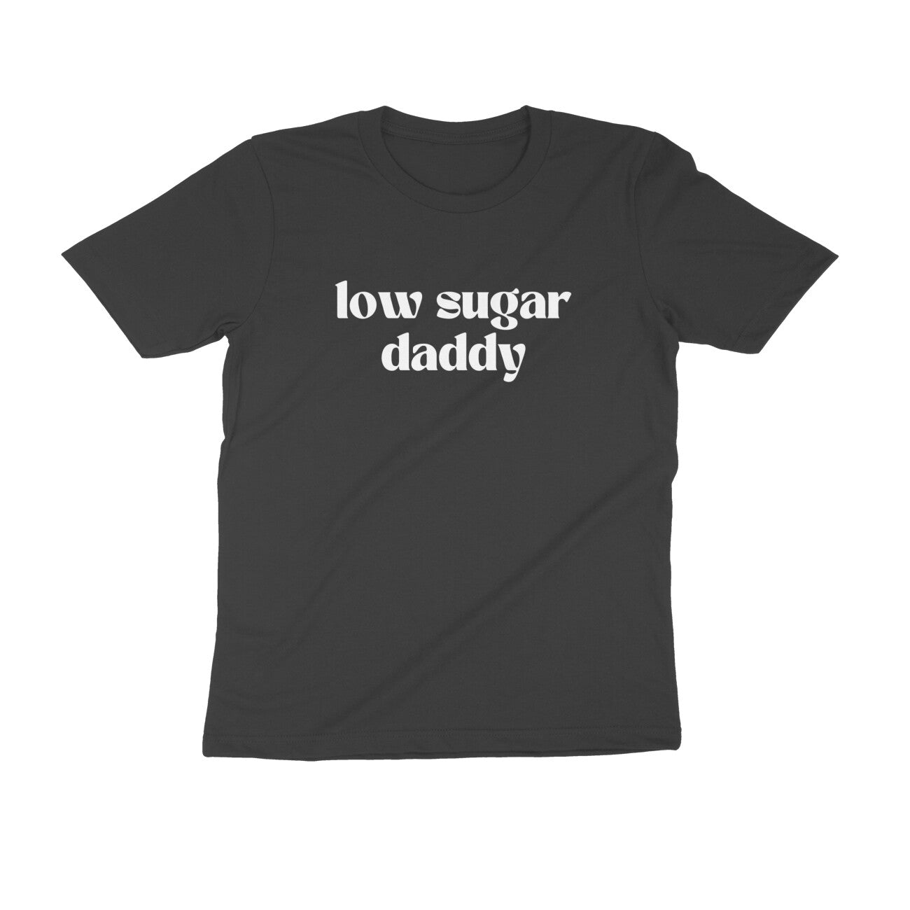 Round neck T-shirt - low sugar daddy