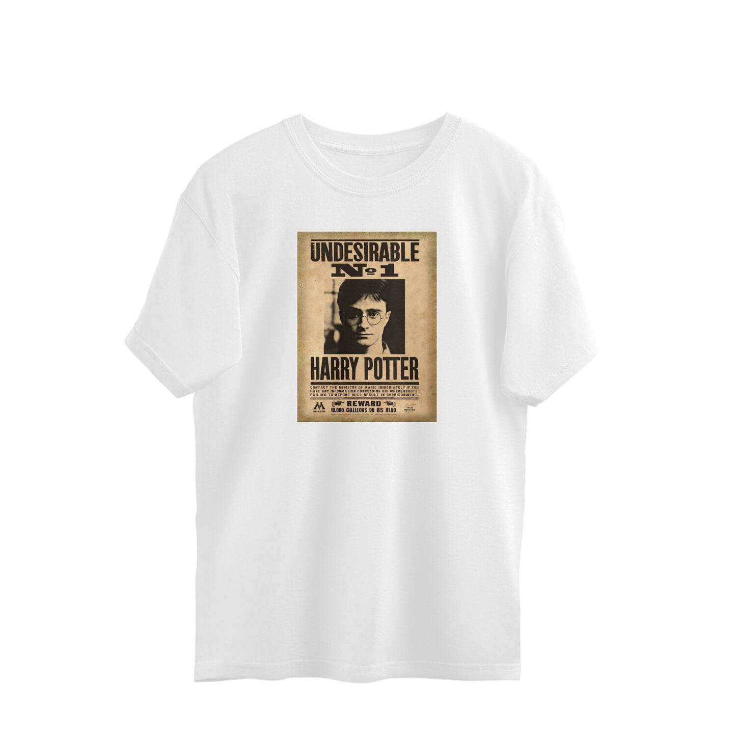 Oversized T-shirt - Undesirable No. 1 - Harry Potter
