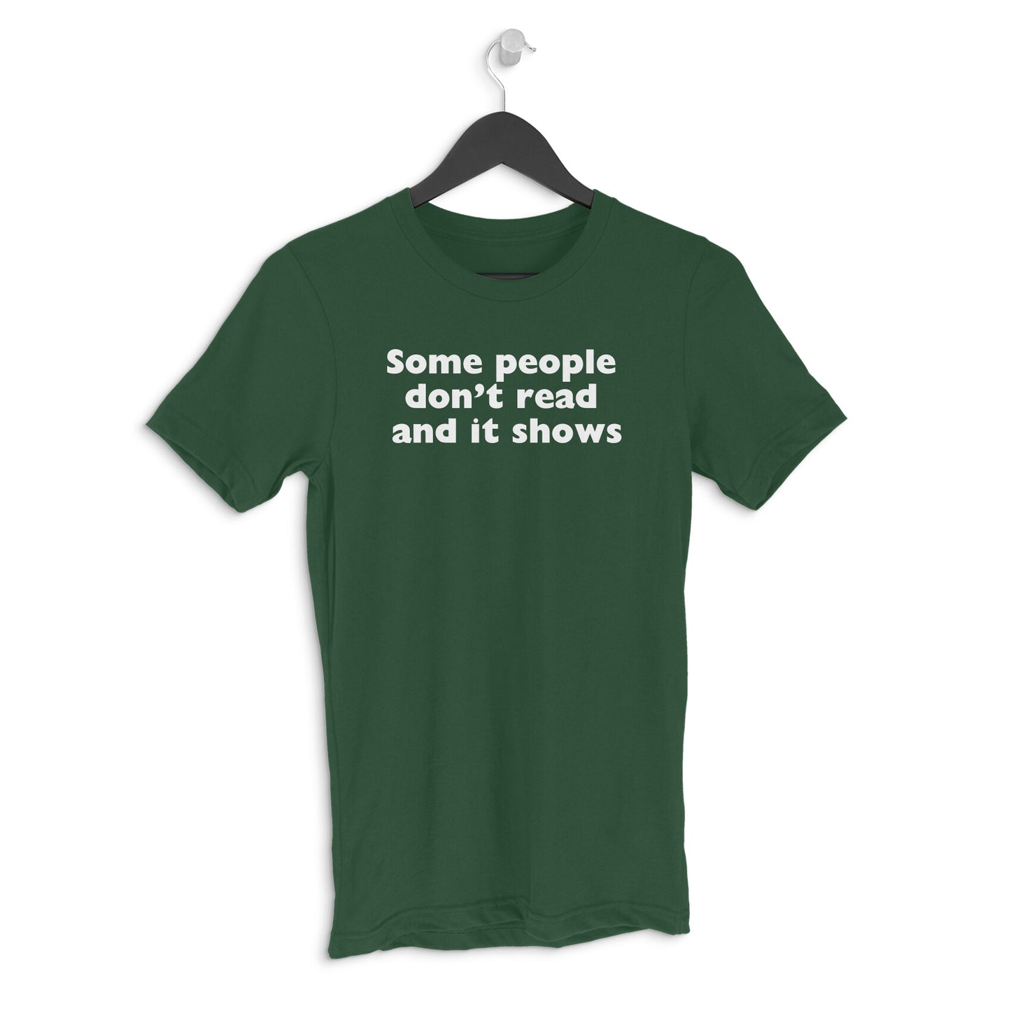 Round neck T-shirt - Some people..