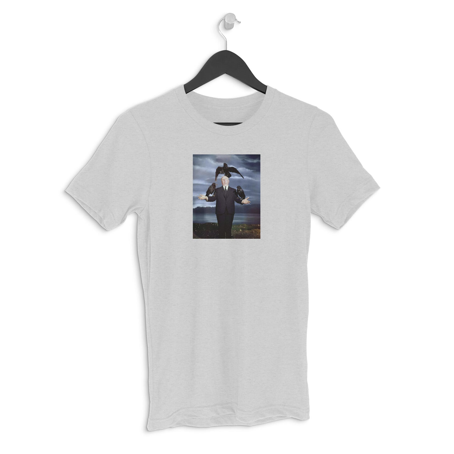 Round neck T-shirt - The Crow Whisperer - Hitchcock