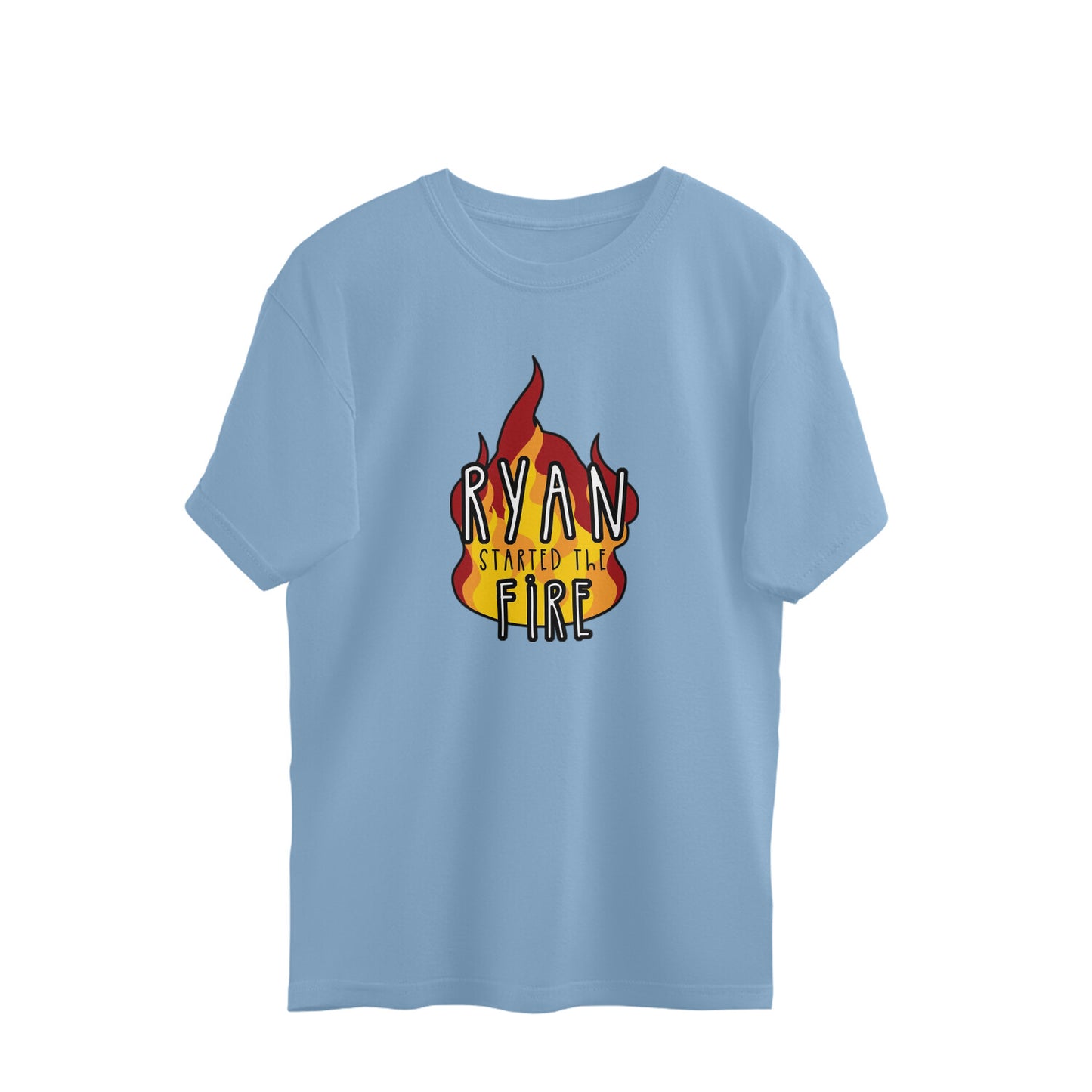 Oversized T-shirt - Ryan Started the Fire - The Office