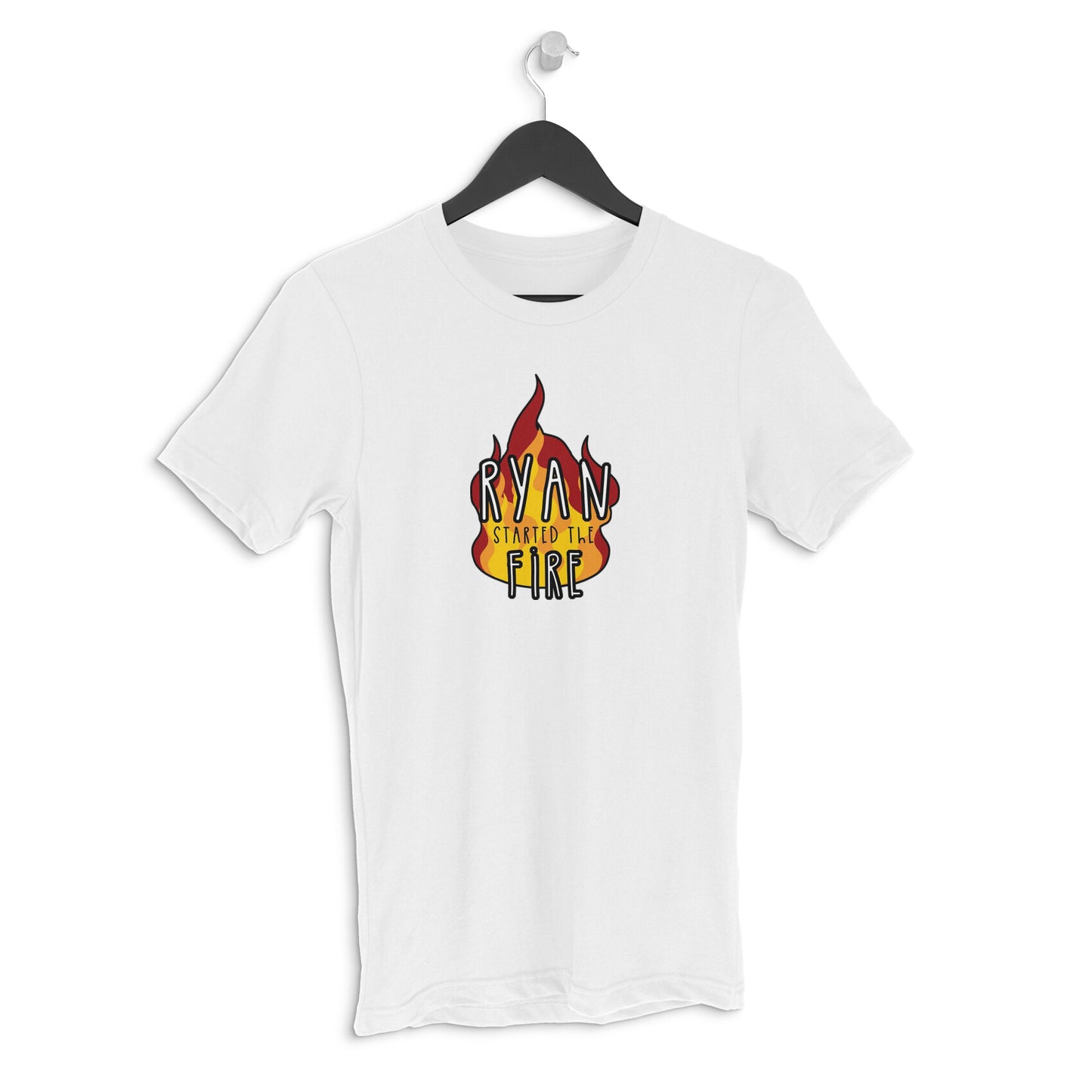 Round neck T-shirt - Ryan Started the Fire - The Office