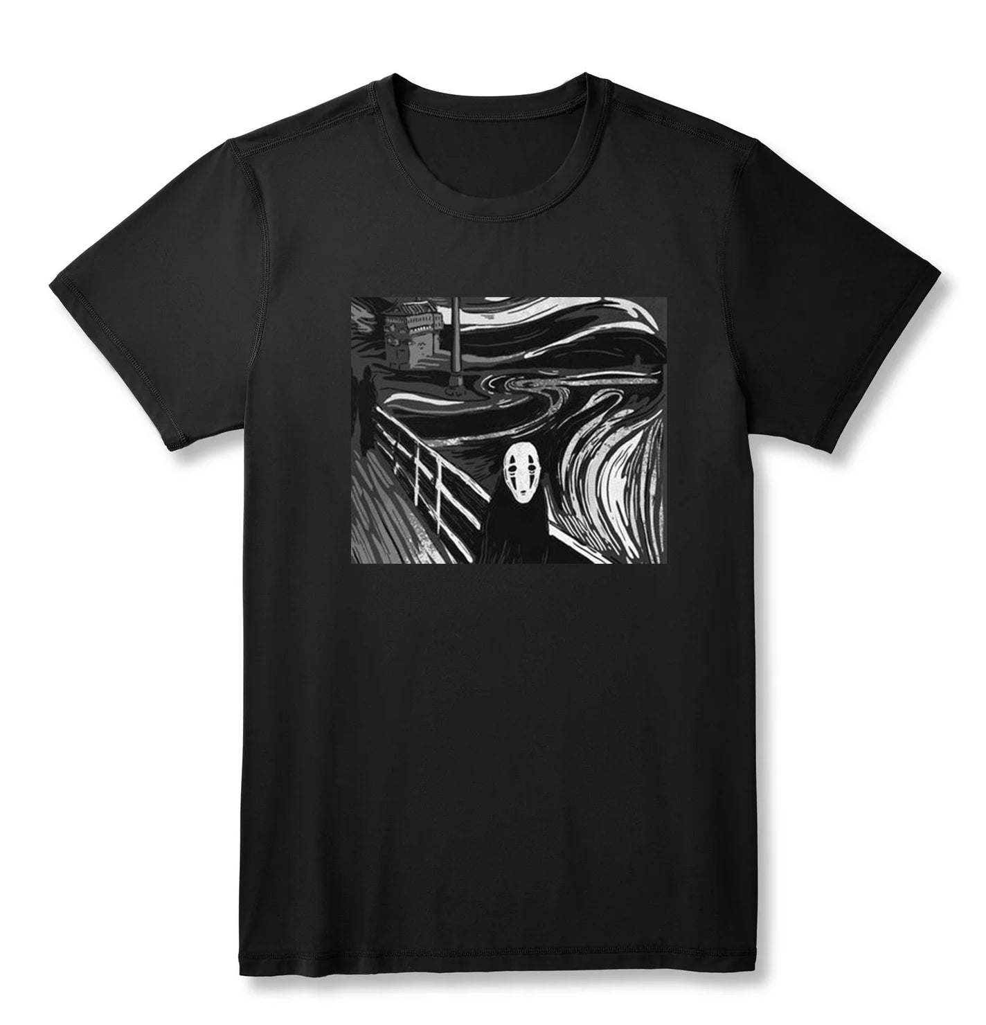 Round neck T-shirt - Spirited Away - Scream