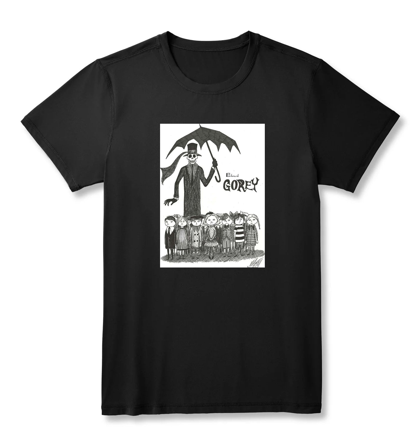 Round neck T-shirt -The Gashlycrumb Tinies