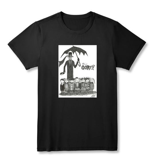 Round neck T-shirt -The Gashlycrumb Tinies