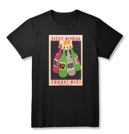 Round neck T-shirt - Alkohol
