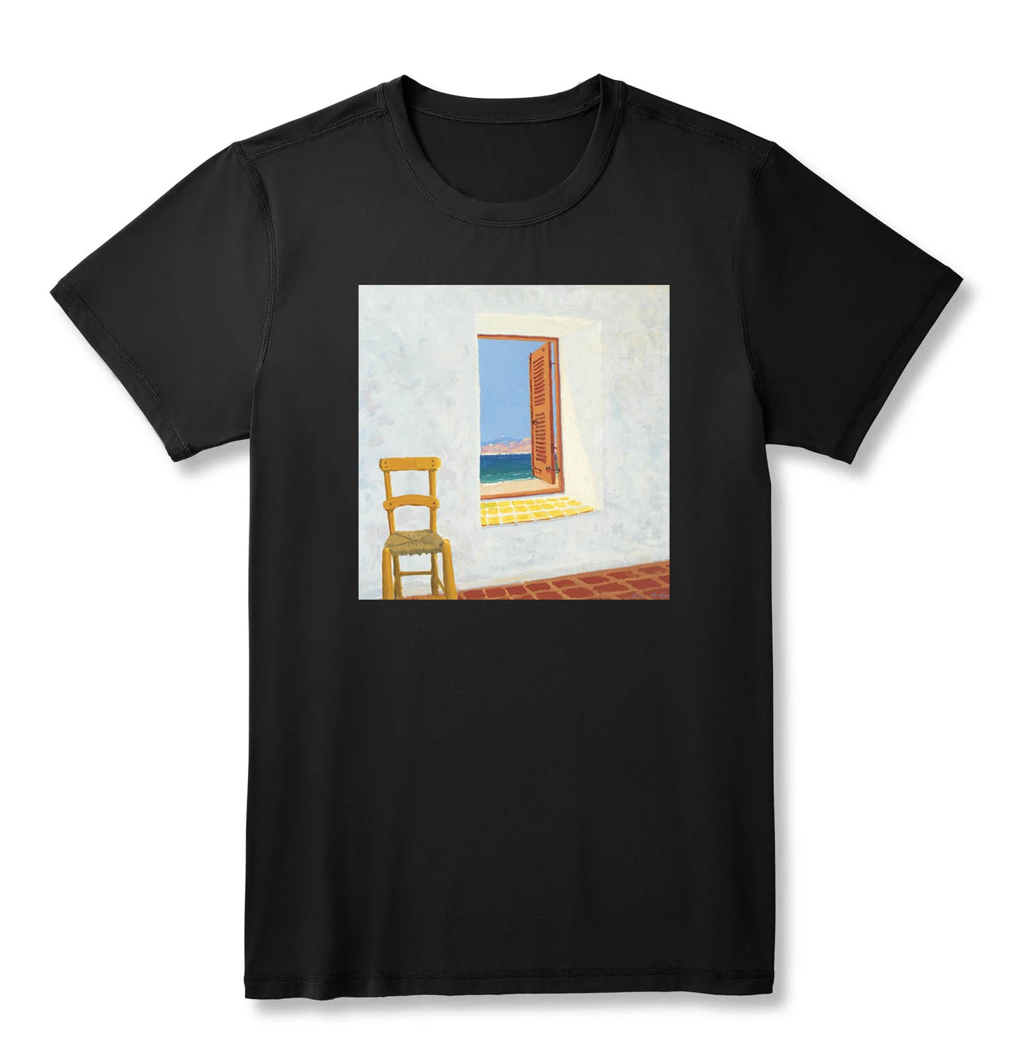 Round neck T-shirt - Room with a view