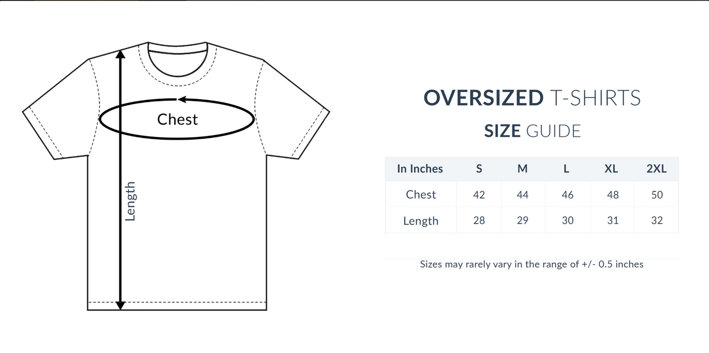 Oversized T-shirt - David : Art Parody