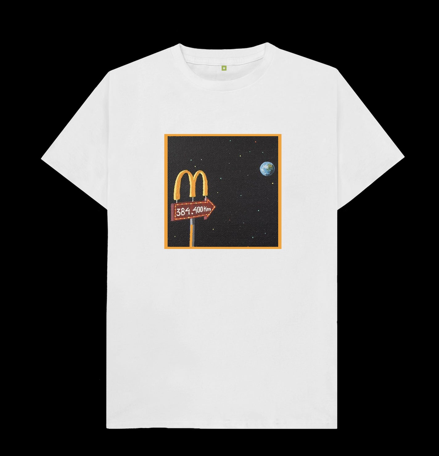 Round neck T-shirt - Space McDonalds