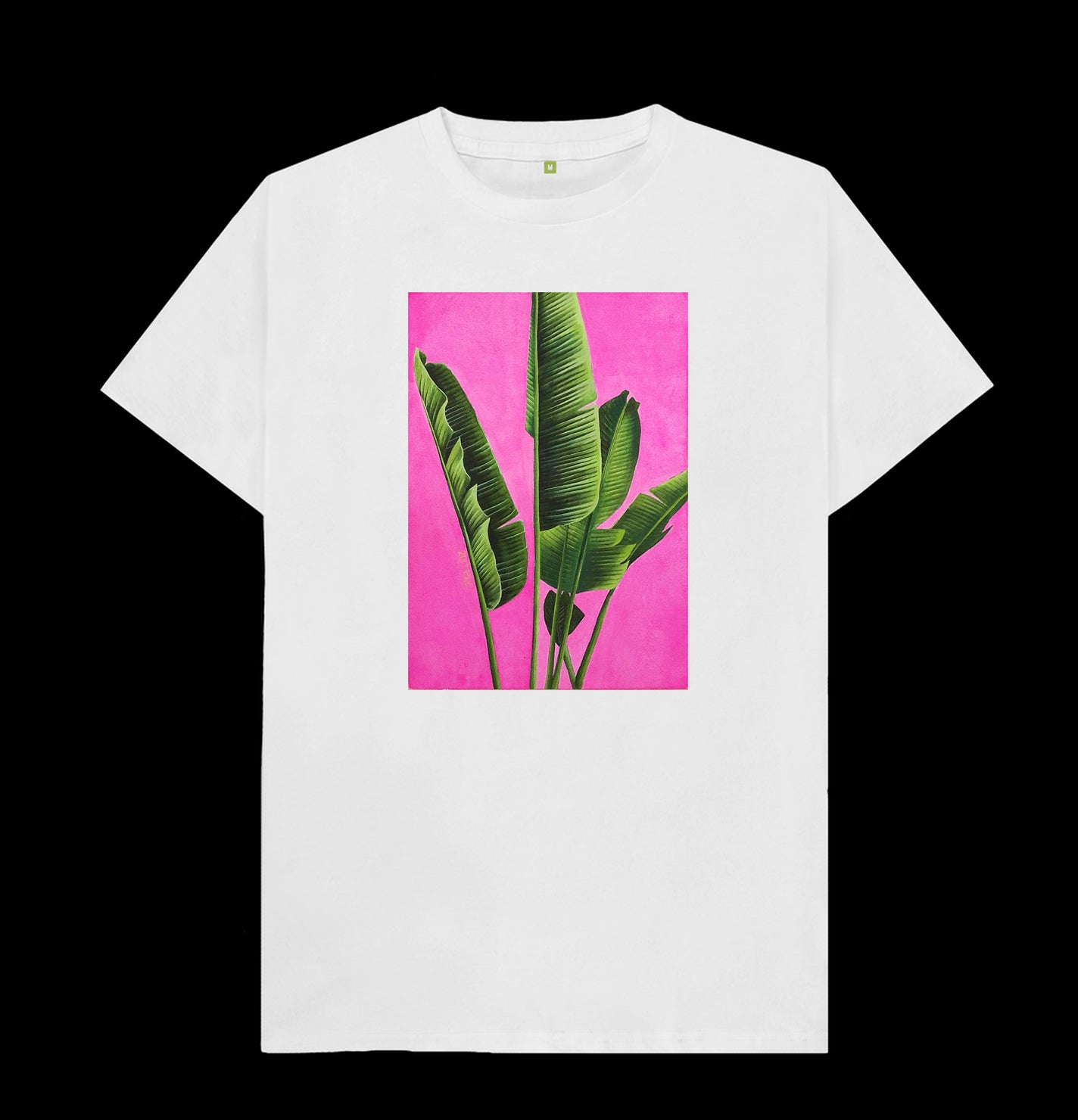Round neck T-shirt - Florida Palms