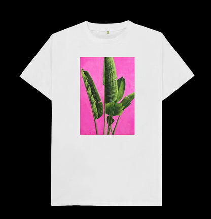Round neck T-shirt - Florida Palms