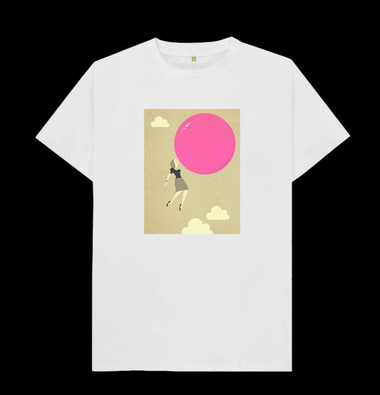Round neck T-shirt - Bubblegum pop