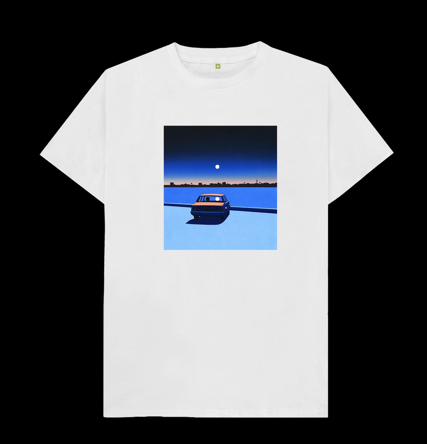 Round neck T-shirt - Moonlight