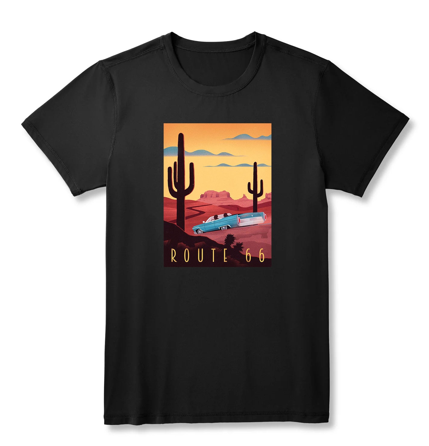 Round neck T-shirt - Route 66