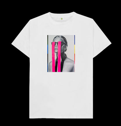 Round neck T-shirt - Crying Pink