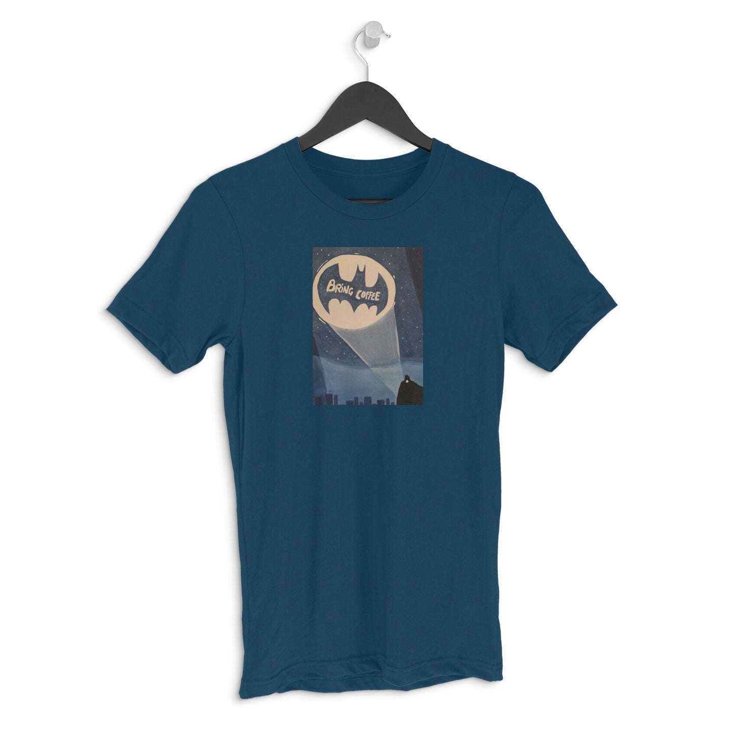 Round neck T-shirt - Coffee signal - Batman