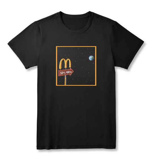 Round neck T-shirt - Space McDonalds