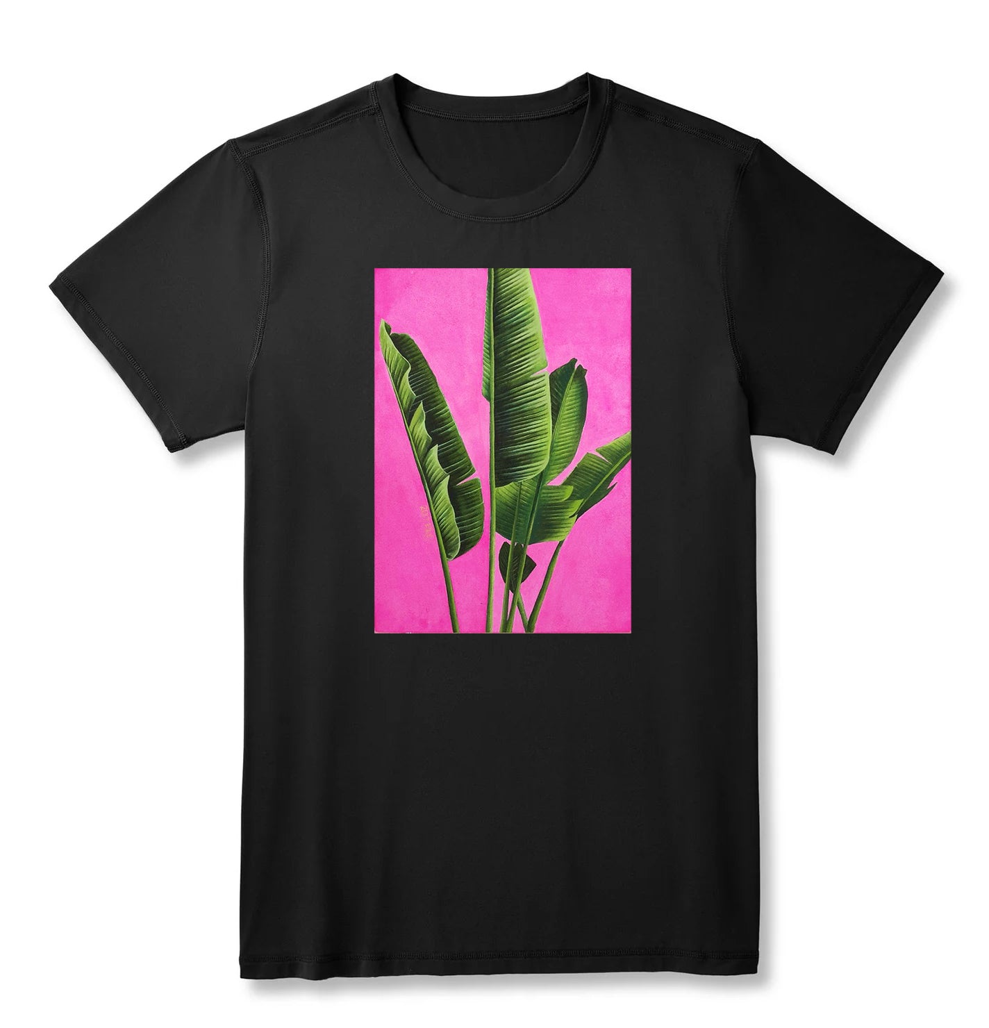 Round neck T-shirt - Florida Palms