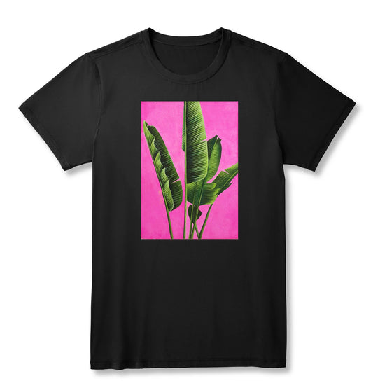 Round neck T-shirt - Florida Palms