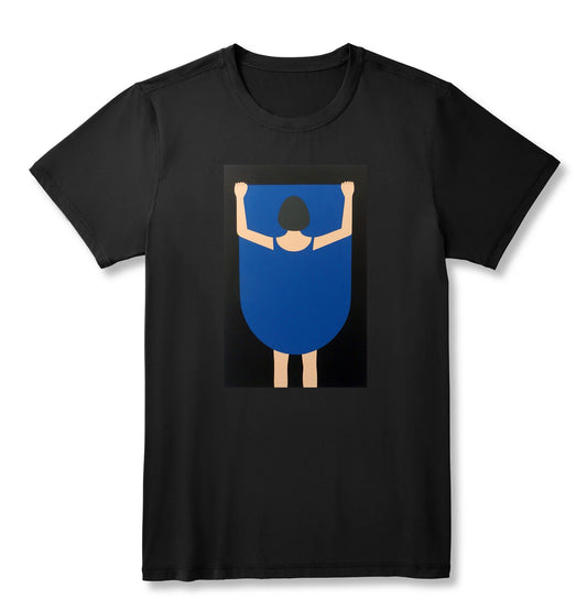 Round neck T-shirt - Urban Pop Blue