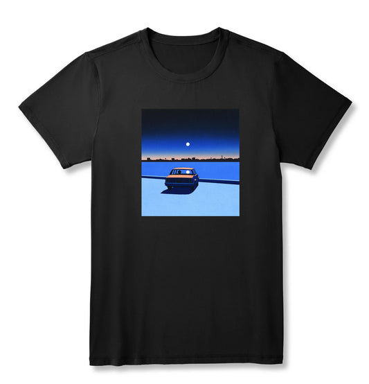 Round neck T-shirt - Moonlight