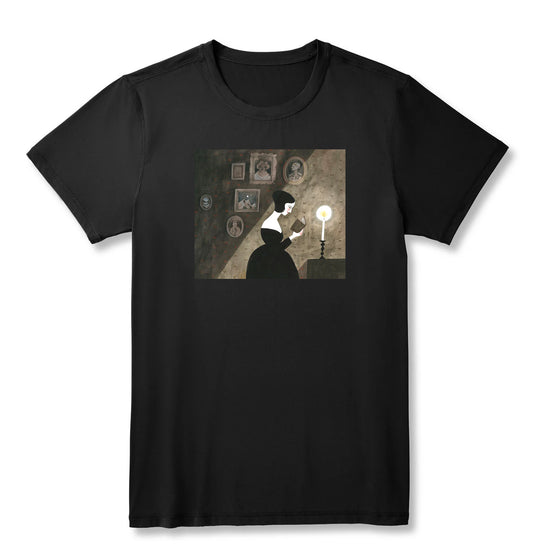 Round neck T-shirt - Gothic