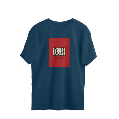 Oversized T-shirt - Duff Beer - The Simpsons