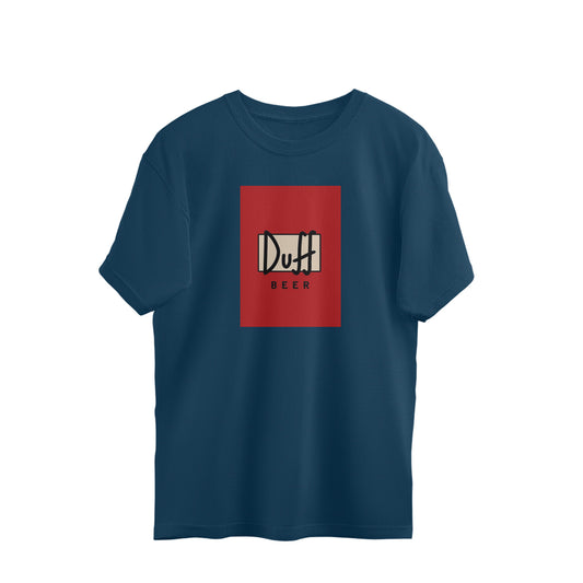 Oversized T-shirt - Duff Beer - The Simpsons