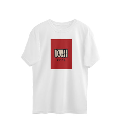 Oversized T-shirt - Duff Beer - The Simpsons