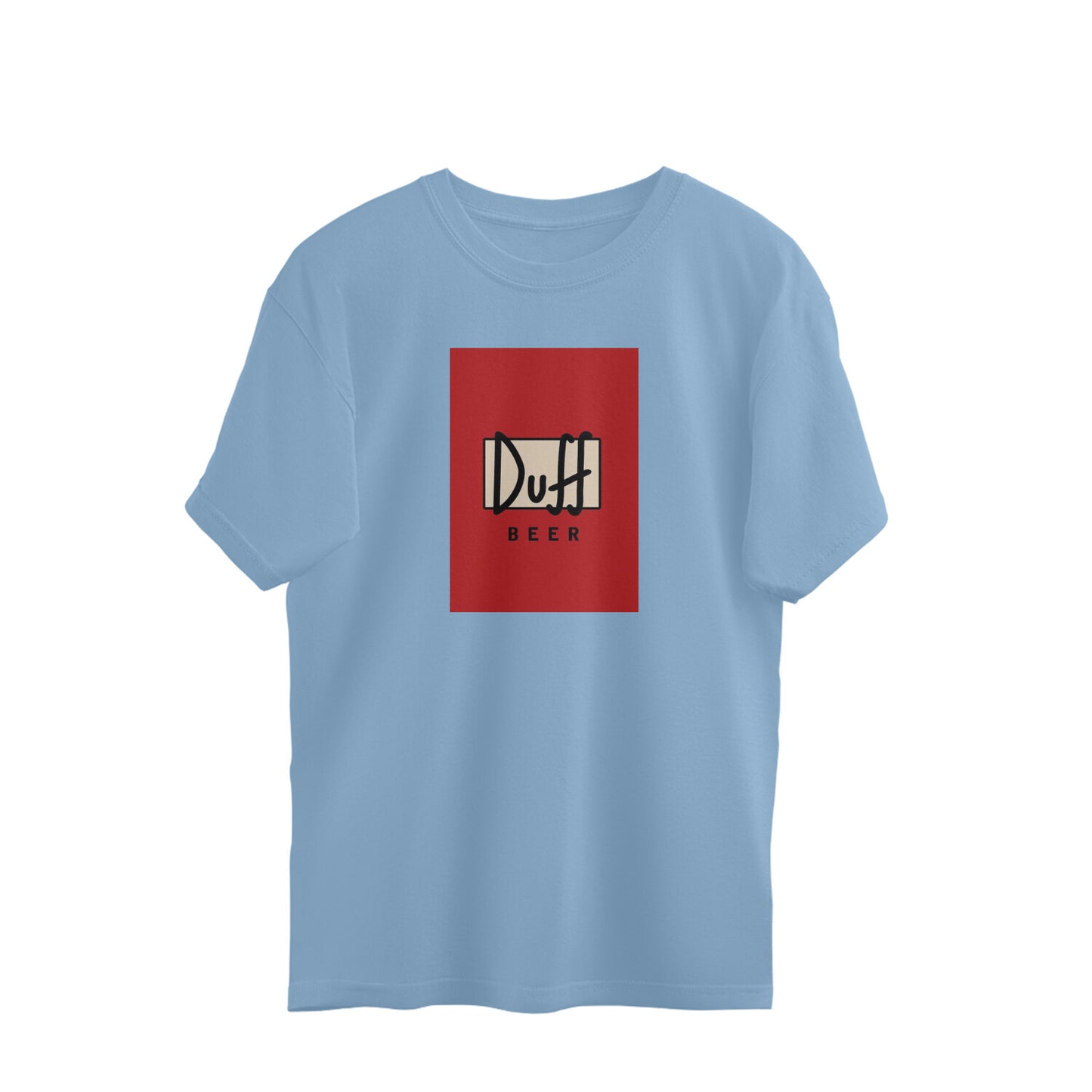 Oversized T-shirt - Duff Beer - The Simpsons