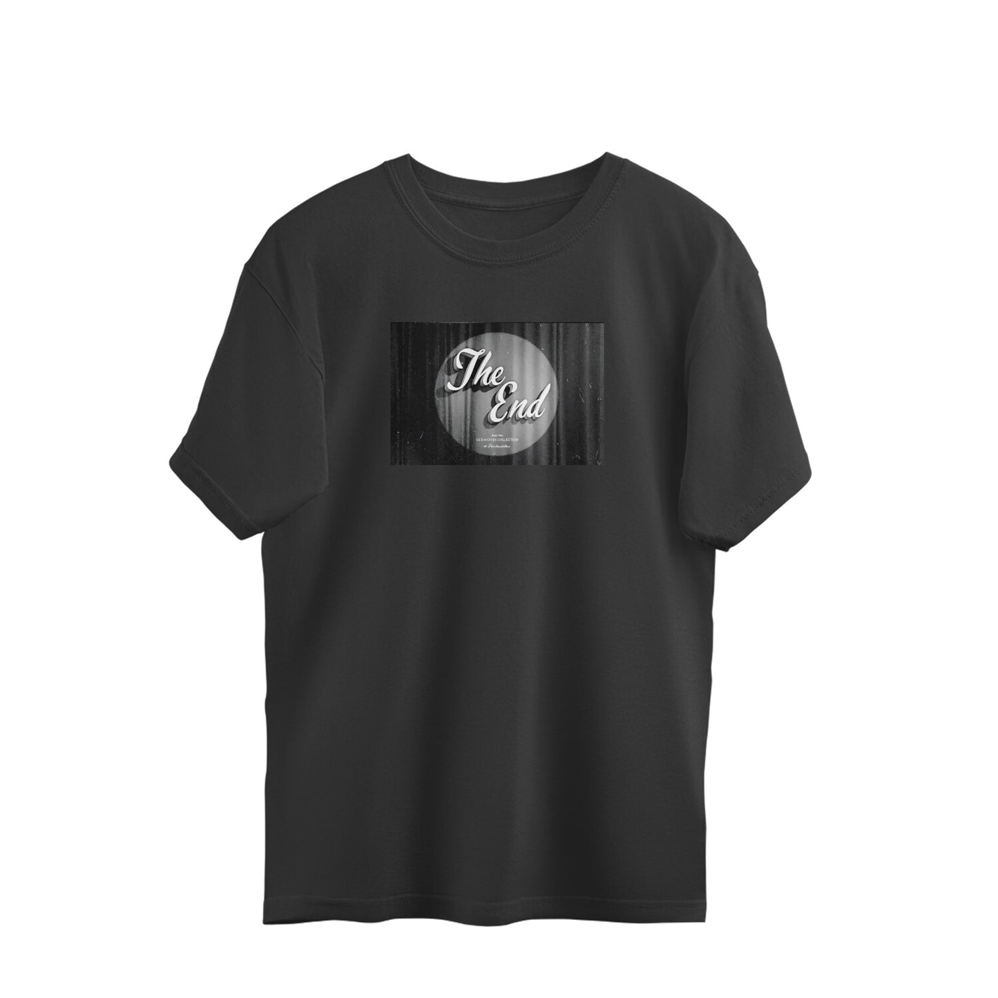Oversized T-shirt - The End - Vintage Cinema