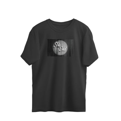 Oversized T-shirt - The End - Vintage Cinema