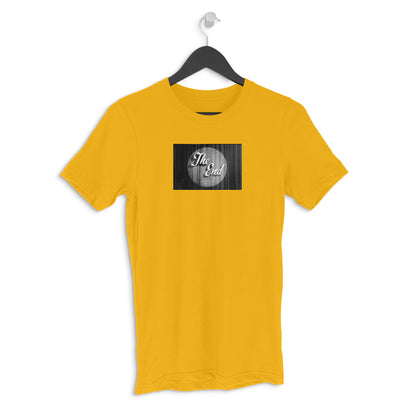 Round neck T-shirt - The End - Vintage Cinema
