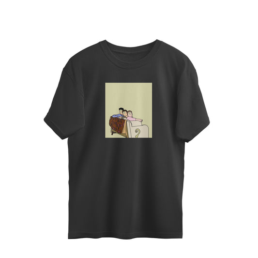 Oversized T-shirt - Ross : Joey : Chandler - Friends